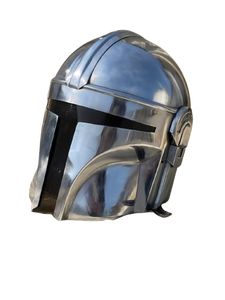 Casque de Chevalier Médiéval en Acier Intégral, Armure Complète, Costume de Cosplay, LARP, Casque de Guerrier de Collection, Décoration - Product Image 1