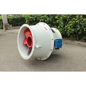 Ventilateur axial à entraînement direct haute température en acier au carbone pour la pressurisation des escaliers APL-5-3.5D Installation facile - Product Image 1