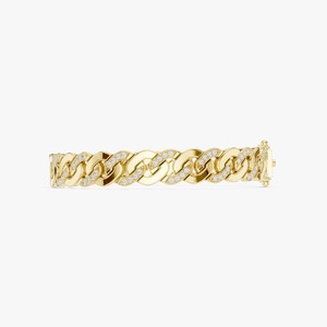 Pulsera de Diamantes Cultivados en Laboratorio Hechos a Mano en Oro, Certificados por IGI, Joyería Elegante para Uso Diario, Disponible a Precio Descontado - Product Image 4