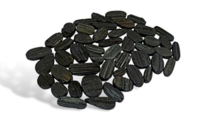 Radha Arts Cabochon de tourmaline noire naturelle Druzy, pierre précieuse en vrac du Rajasthan, 20-35mm, pour la guérison spirituelle et la fabrication de bijoux - Product Image 2