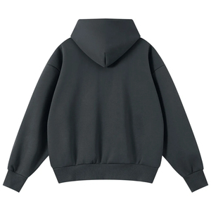 Oversized Hoodie Pullover <b>Thick</b> <b>Fleece</b> Heavyweight Hoody Streetwear Custom 380gsm Men's Hoodies - Product Image 2
