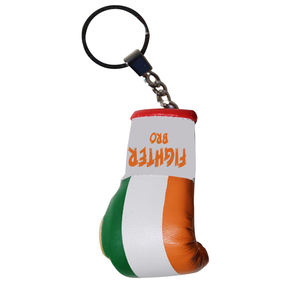 Llavero de Guantes de Boxeo Miniatura de Cuero Sintético, Anillo para Llaves con Guantes de Boxeo, Colgante para Coche, Regalo de MMA, Tamaño Personalizado, Artículo Promocional - Product Image 1