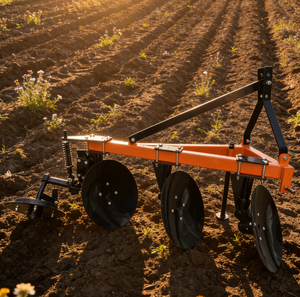 Charrue à disques pour tracteur, attelée à 3 points, coupe les racines et le sol dur, outil <span class=keywords><strong>de</strong></span> travail du sol pour tracteur - Product Image 3