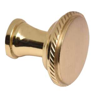 Perillas Redondas de Latón Dorado para Cajones, Tiradores Decorativos para Armarios de Cocina, Perillas para Muebles de Guardarropa - Product Image 6