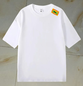 T-shirt Hip Hop en Coton Lourd 300 GSM, Fabrication Directe d'Usine, Impression Numérique Personnalisée, T-shirt Vintage Oversize pour Hommes de Haute Qualité - Product Image 1