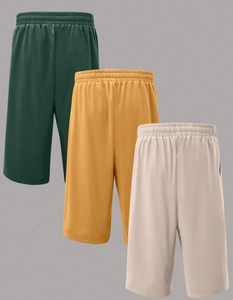 2026 New Casual Sports <b>Shorts</b> Front Logo Custom Summer Polyester/Cotton <b>Men</b> - Product Image 6