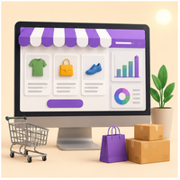 Plataforma Avanzada para Desarrollo de Sitios Web de Comercio Electrónico, Compatible con Mac, Integración con Web Móvil y Nube, Automatización con IA, Escalable