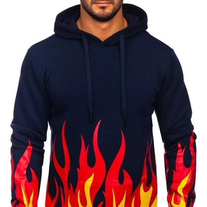 Sweat-shirts à capuche personnalisés pour hommes, sublimation, prix de gros, 100% polyester, tissu polaire, motif imprimé, sweat-shirts à capuche tricotés - Product Image 6