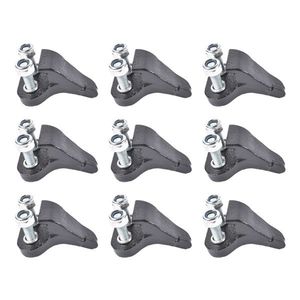 Kit di 9 denti da taglio in carburo per modelli di trinciaceppi Power King e DK2 PK0803 e OPG777 - Ricambi e accessori per tosaerba - Product Image 1