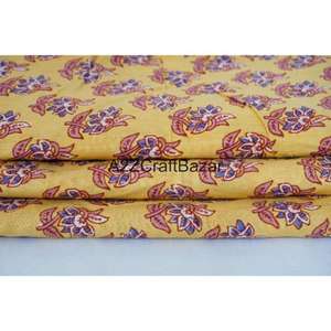 Tissu 100% Coton Pur Écologique Tissé 60S/60S Léger Imprimé au Bloc Séchage Rapide Respirant pour Femmes et Filles - Product Image 1