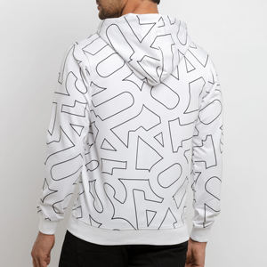 Fabricant professionnel de sweats à capuche zippés pour hommes, 100% coton, faible MOQ, sweats à capuche zippés personnalisés avec logo - Product Image 2