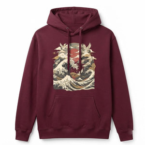 Sweat-shirts à capuche imprimés DTG, coton de haute qualité, sweat-shirt graphique élégant, pull à capuche stylé pour la mode streetwear et le confort quotidien - Product Image 1