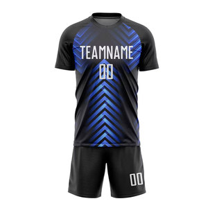 เสื้อฟุตบอลแขนสั้นรุ่นล่าสุดสำหรับผู้ที่รักความสมบูรณ์แบบ ผลิตจากโพลีเอสเตอร์ 100% น้ำหนัก 120 กรัม ระบายอากาศได้ดี พร้อมลายพิมพ์แบบซับลิเมชั่นตามสั่ง - Product Image 5