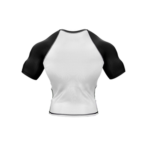 Rashguard Personalizado con Impresión por Sublimación, Rashguard para MMA, Rushguard para BJJ, Rashguard OEM para Hombre, Rashguard de Manga Corta - Product Image 4