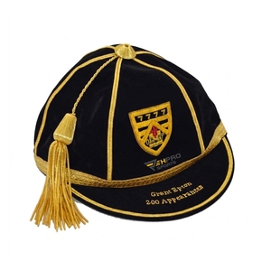 Fabricant de casquettes d'honneur personnalisées à 6 panneaux, casquettes de présentation et de récompense avec franges dorées ou argentées, unisexe, Gorras de honor hat - Product Image 5