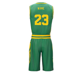 Custom Made Reversible Double Layer Sleeveless Basketball Uniforms Breathable Eco-friendly Quick Dry Plus Size Club Team League - Product Image 4