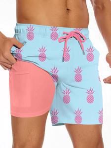 Pantalones Cortos Ligeros de Poliéster y Algodón para Hombre - Product Image 4