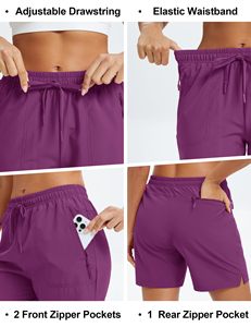 Pantalones Cortos Cargo de Senderismo para Mujer OEM, Duraderos, con Protección Solar UPF 50+, Ligeros, de Secado Rápido, con Bolsillos con Cremallera, Ideales para Viajes, Golf, Camping y Trabajo - Product Image 5
