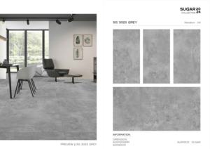 กระเบื้องพอร์ซเลนคุณภาพส่งออก ขนาด 60x120 ซม. แผ่นใหญ่ สำหรับงานตกแต่งภายในหรูหราและโครงการเชิงพาณิชย์ - Product Image 3