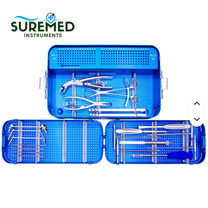 Système de fixation orthopédique SureMed Instruments SMI-SI-SIS-2048 avec plaque de blocage pour petits fragments et kit d'instruments, certifié CE - Product Image 1
