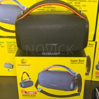 Enceinte portable d'extérieur LN716BT, basses puissantes, volume élevé, Boombox 50W avec sangle d'épaule, lecteur de musique pour fêtes, en stock, échantillon