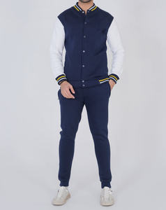 Conjunto Deportivo de Algodón Ecológico de Peso Medio, Sudadera con Capucha y Pantalones Deportivos, Personalizado OEM, Dos Piezas, Transpirable, Informal - Product Image 3