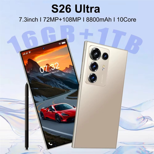 Smartphone S26 Ultra 5G de haute qualité, 16 Go de RAM, 1 To de stockage, écran OLED 7,3 pouces 120 Hz, processeur Deca Core, CDMA LTE, double SIM mobile - Product Image 4