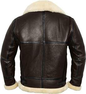 Faux <b>Fur</b> <b>Lined</b> Leather <b>Jacket</b> – Trendy Cold Weather Outfit - Product Image 3