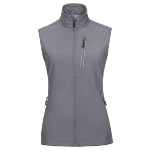 Nuevo Diseño Premium, Camiseta de Golf para Mujer, Sin Mangas, con Cierre, Corte Ajustado, Camisetas Polo Personalizadas con Logotipo Privado - Product Image 3