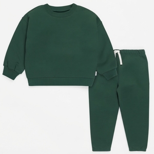 Conjunto de Ropa de 3 Piezas para Niños de 1 a 3 Años, Sudadera Informal, Pantalones Deportivos de Mezclilla, Traje para Primavera y Otoño, Logotipo Frontal, Venta al Por Mayor - Product Image 4