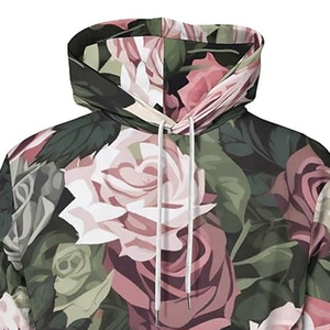 Sudadera con Capucha Personalizada de Invierno, Tejida en Felpa, con Estampado por Sublimación en la Parte Delantera, Transpirable, de Secado Rápido, para Mujer, OEM, Totalmente Digital - Product Image 6