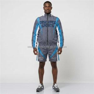 Windbreaker Set Outdoor Adventure Ready Outfit Nylon Jacket and <b>Shorts</b> Set Lightweight And Quick Dry Sportswear Windbreaker Set - Product Image 4