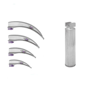 Set de Laringoscopio Desechable de Acero Inoxidable de Un Solo Uso, Convencional, Macintosh, de Jackbilly Enterprises, Premium, Estéril, para Diagnóstico - Product Image 4