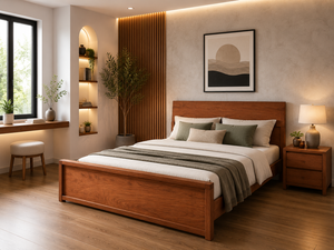 Solid <b>pine</b> wood <b>bed</b> with a modern design durable and stylish backed by a 12 month warranty perfect for any bedroom space. - Product Image 5