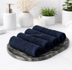 Serviette de Spa de Luxe pour le Visage 400 GSM |   100% Coton Naturel |   Ultra absorbant et doux pour la peau - Product Image 2