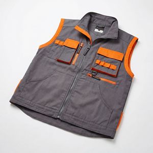 Chaleco de Trabajo Resistente para Hombre |   Chaleco Utilitario con Múltiples Bolsillos |   Ropa de Trabajo Duradera y Cómoda - Product Image 1