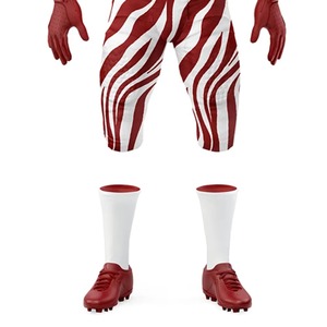 Ensemble d'uniformes de football américain personnalisés, maillot et pantalon de football respirants, sublimation intégrale, vêtements de sport d'équipe, vêtements d'entraînement - Product Image 6