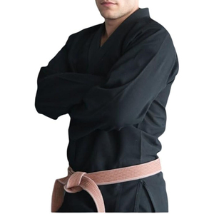 Vêtements d'entraînement de karaté professionnels en coton 100% pour adultes, taille personnalisée, hommes et femmes, uniforme d'arts martiaux - Product Image 3
