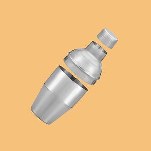 8.4oz Stainless Steel Cocktail Shaker with Strainer Leakproof Martini Mixer for Home <b>Bar</b> Bartender Tools <b>Drink</b> Making Wholesale - Product Image 4