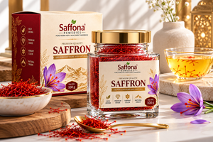 Safran en fils Saffona Premium 100g, épice naturelle Kesar pour la cuisine, les boissons, les desserts et l'utilisation alimentaire - Product Image 6
