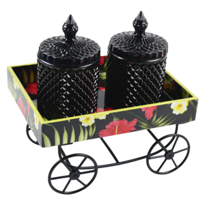 Fresh Trendy Jar Metal Trolley Design Candle Votive Modern <b>Tea</b> <b>Light</b> And Wax Candle Holder Home Decor And Wedding Design - Product Image 5