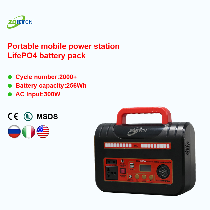 Портативная солнечная электростанция 300 Вт 200 Вт 192WH MPPT LiFePO4