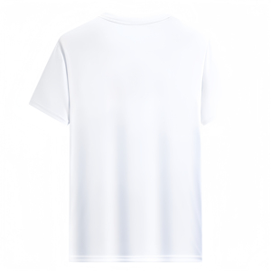 เสื้อยืดคอกลมแขนสั้นผู้ชายสีน้ำเงินไล่เฉดลายพิมพ์แบบระเหิด ผ้าถักโพลีเอสเตอร์ 100% ระบายอากาศได้ดี ทรงปกติ - Product Image 3