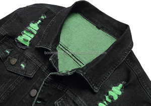 Chaqueta de mezclilla transpirable de alta calidad para hombre Boomletcorp, superventas, soporte personalizado, secado rápido, completamente desstrached para invierno - Product Image 4
