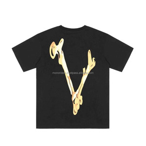 T-shirt Homme Personnalisé en Coton Tissé 100% pour l'Été, Style Urbain, Impression Logo Avant, Manches Courtes, Col Rond, Séchage Rapide, Vente en Gros - Product Image 4