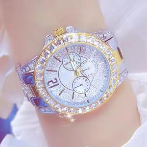 Quartz Luxury Stainless Steel <b>Watch</b> with Digital Display 5BAR Waterproof Leather Strap for Unisex - Product Image 2