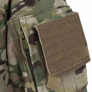 Veste de chasse en toile à capuche professionnelle OEM, coupe-vent, couleur unie, vêtements de travail d'extérieur, grande taille - Product Image 6