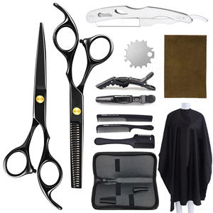 ชุดกรรไกรตัดผมสแตนเลสสตีลคมกริบ ปลอดภัย สีตามสั่ง พร้อมหลายขนาด ANAAIF - Product Image 2