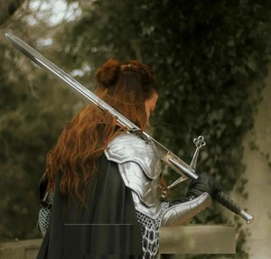 Armadura Medieval de Dama Guerrero, Conjunto de Armadura de Reina Valquiria, Disfraz de Batalla, Armadura Medieval para Mujer para Cosplay y Regalos, MetalCos - Product Image 2