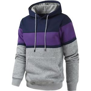 Wholesale Premium Quality Autumn Apparel Custom Design 3D Embroidery Pocket Hoodies <b>Pullovers</b> <b>Men</b> Women Heavyweight 100% - Product Image 6